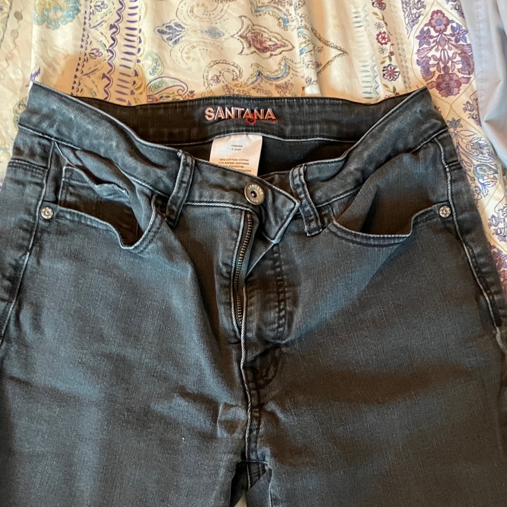 Santana Gray Denim Jeans